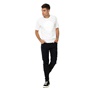 CONVERSE-Ανδρική κοντομάνικη μπλούζα CONVERSE λευκή με στάμπα