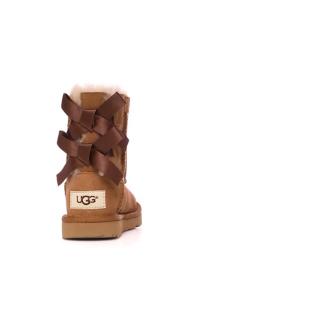 UGG-Παιδικά μποτάκια UGG T BAILEY BOW II καφέ