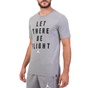 NIKE-Aνδρικό t-shirt Nike FLIGHT TEE γκρι με στάμπα