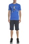 NIKE-Ανδρικό t-shirt Nike AJ 5 TEE μπλε με στάμπα