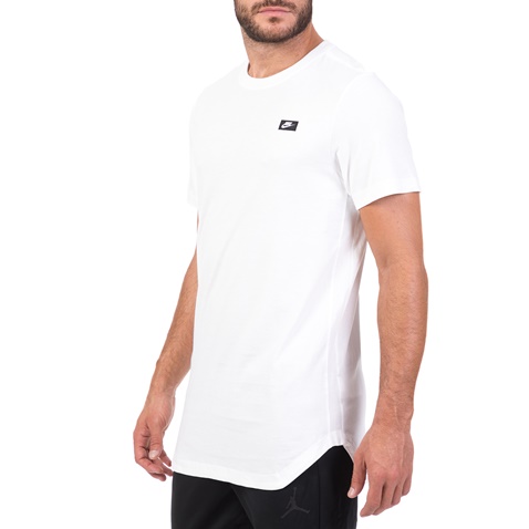 NIKE-Ανδρική κοντομάνικη μπλούζα NIKE SW TEE MDRN ALT HEM λευκή