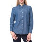 LEVI'S-Γυναικείο τζιν πουκάμισo Levi's SIDNEY ανοιχτό μπλε