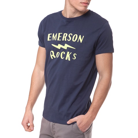 EMERSON-Ανδρική μπλούζα Emerson μπλε