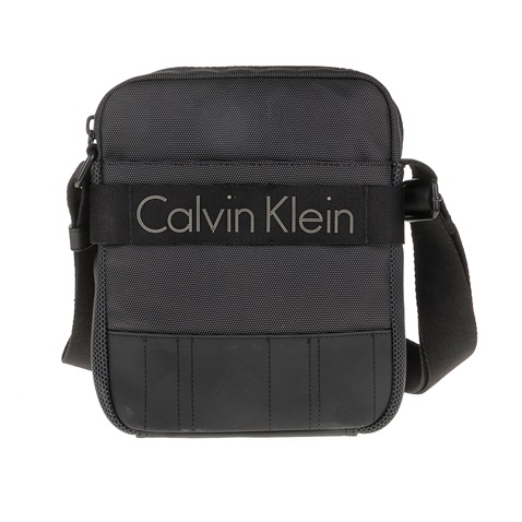 CALVIN KLEIN JEANS-Ανδρική τσάντα ώμου - χιαστί Calvin Klein MADOX REPORTER μαύρη