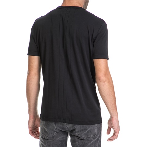 CALVIN KLEIN JEANS-Ανδρική μπλούζα BLASTER BOXY FIT CN μαύρη
