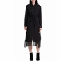 CALVIN KLEIN JEANS-Γυναικείο φόρεμα DULCIE SILK μαύρο 