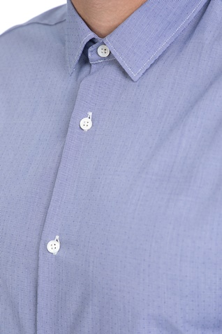 SCOTCH & SODA-Ανδρικό πουκάμισο SCOTCH & SODA μπλε    