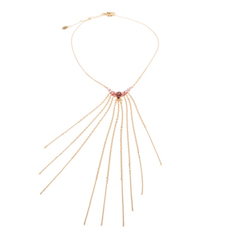 JUICY COUTURE-Κολιέ Juicy Couture FRINGE FORWARD STATEMENT χρυσό