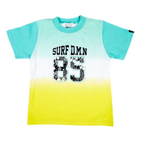DMN-Βρεφική μπλούζα DMN μπλε-κίτρινη