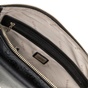GUESS-Γυναικεία τσάντα ώμου NISSANA GUESS γκρι-μαύρη