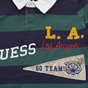 GUESS KIDS-Παιδική polo μπλούζα GUESS KIDS LS POLO - BRUSHED JERSEY πράσινη μπλε