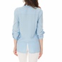 NUMPH-Γυναικείο μακρυμάνικο πουκάμισο NUMPH γαλάζιο