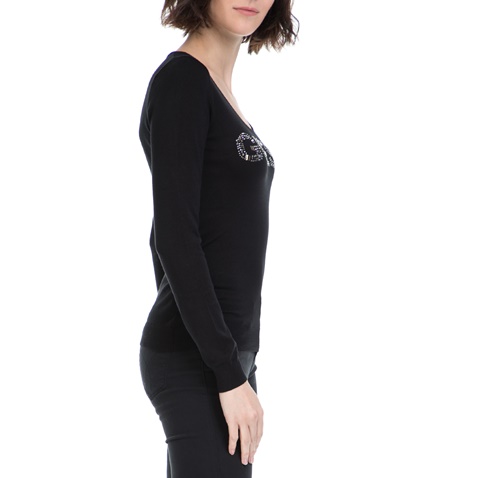 GUESS-Γυναικείο πουλόβερ INES GUESS μαύρο