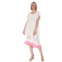 RUBY YAYA-Γυναικείο μίνι φόρεμα RUBY YAYA  VALENTINA λευκό