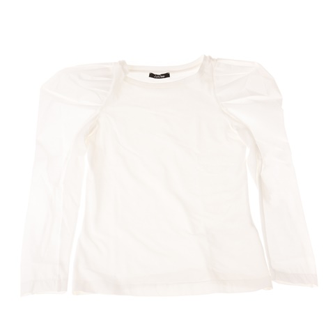 JAKIOO-Παιδική μπλούζα JAKIOO T-SHIRT MANICA PIEGOLINE λευκή