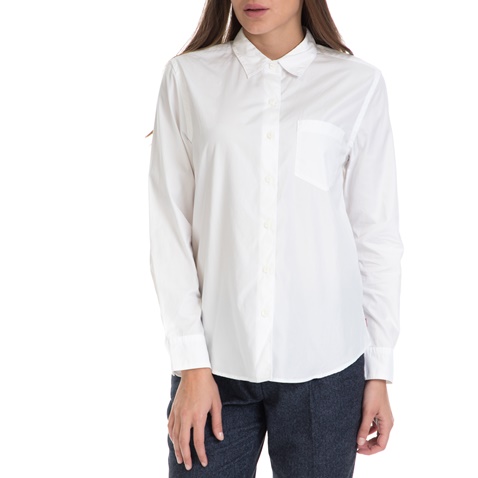 LEVI'S-Γυναικείο πουκάμισο Sid 1 Pocket BF LEVI'S λευκό 