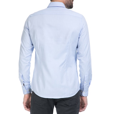 SORBINO-Ανδρικό πουκάμισο SORBINO μπλε  