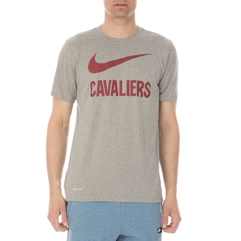 NIKE-Aνδρικό t-shirt  Nike Cleveland Cavaliers γκρι
