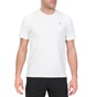 NIKE-Ανδρική κοντομάνικη μπλούζα NIKE CT TOP CHECKERED λευκή