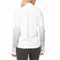 NIKE-Γυναικεία αθλητική μακρυμάνικη μπλούζα NIKE DRY FLSH ELMNT TOP HZ λευκή