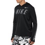 NIKE-Ανδρική αθλητική μακρυμάνικη μπλούζα Nike FLSH MILER μαύρη