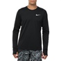 NIKE-Ανδρική αθλητική μπλούζα Nike Flash Miler μαύρη
