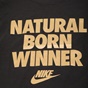 NIKE-Αγορίστικη κοντομάνικη μπλούζα Nike BORN WINNER μαύρη