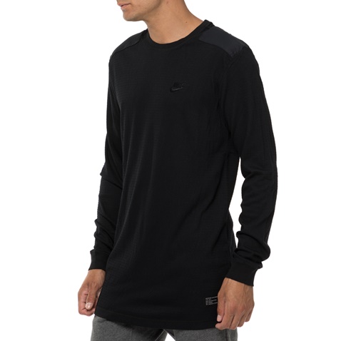 NIKE-Ανδρική μακρυμάνικη μπλούζα Nike Sportswear AF1 μαύρη