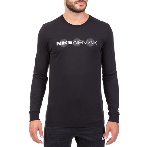 NIKE-Ανδρική μακρυμάνικη μπλούζα Nike Sportswear Air Max μαύρη