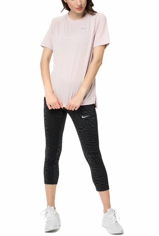 NIKE-Γυναικεία κοντομάνικη μπλούζα Nike TAILWIND ροζ