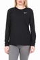NIKE-Γυναικεία μακρυμάνικη μπλούζα για τρέξιμο Nike Tailwind μαύρη