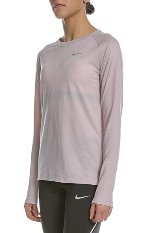 NIKE-Γυναικεία μακρυμάνικη μπλούζα Nike TAILWIND ροζ 