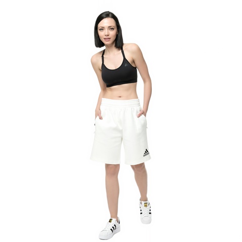 adidas-Γυναικείο αθλητικό μπουστάκι SEAMLESS BRA TRAINING λευκό