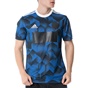 adidas-Ανδρική κοντομάνικη μπλούζα adidasTAN JSY FOOTBALL/SOCCER μπλε