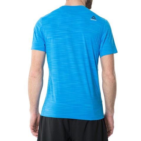 REEBOK-Ανδρικό αθλητικό t-shirt Reebok ACTVCHL GRPHIC TOP μπλε