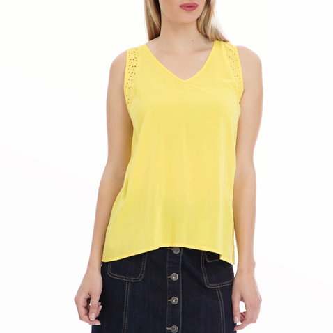 MOTIVI-Γυναικεία μπλούζα MOTIVI κίτρινη