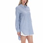 VINTAGE SUGAR-Γυναικείο πουκάμισο Vintage Sugar μπλε