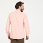 MARTIN & CO-Ανδρικό πουκάμισο MARTIN & CO Regular Fit ροζ