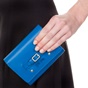 FOLLI FOLLIE-Γυναικείο πορτοφόλι FOLLI FOLLIE μπλε    