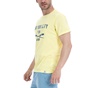 HAMPTONS-Ανδρική μπλούζα HAMPTONS κίτρινη
