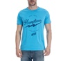 HAMPTONS-Ανδρική μπλούζα HAMPTONS μπλε