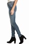 SCOTCH & SODA-Γυναικείο τζιν παντελόνι HAUT - BLACK AND BLAUW SCOTCH & SODA μπλε 