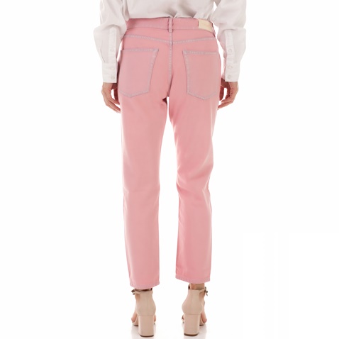 SCOTCH & SODA-Γυναικείο jean παντελόνι SCOTCH & SODA BANDIT ροζ