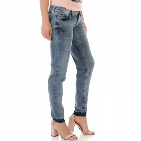 GUESS-Γυναικείο jean παντελόνι GUESS BEVERLY μπλε