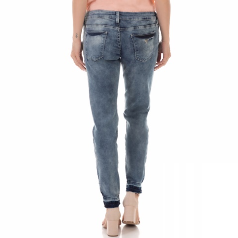 GUESS-Γυναικείο jean παντελόνι GUESS BEVERLY μπλε