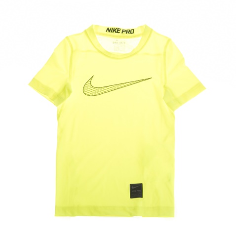 NIKE-Παιδική κοντομάνικη μπλούζα NIKE NP TOP SS COMP κίτρινη