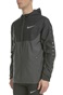 NIKE-Ανδρικό μπουφάν Nike Essential Hooded Running γκρι 