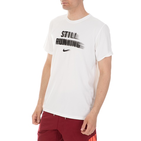 NIKE-Ανδρικό t-shirt NIKE DRY FAST LIFE λευκό
