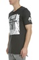 NIKE-Ανδρική κοντομάνικη μπλούζα ΝΙΚΕ TEE DRPTL AF1 μαύρη με στάμπα 