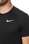 NIKE-Ανδρική κοντομάνικη μπλούζα NIKE BREATHE MILER μαύρη 